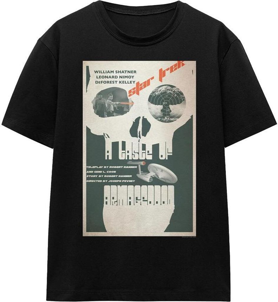 Star Trek - "The Original Series Episode 23" T-Shirt für Herren/Damen Uni TV16675 (L) (Schwarz)