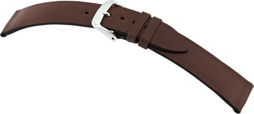 Happel Lederband Tulsa 24 mm mokka