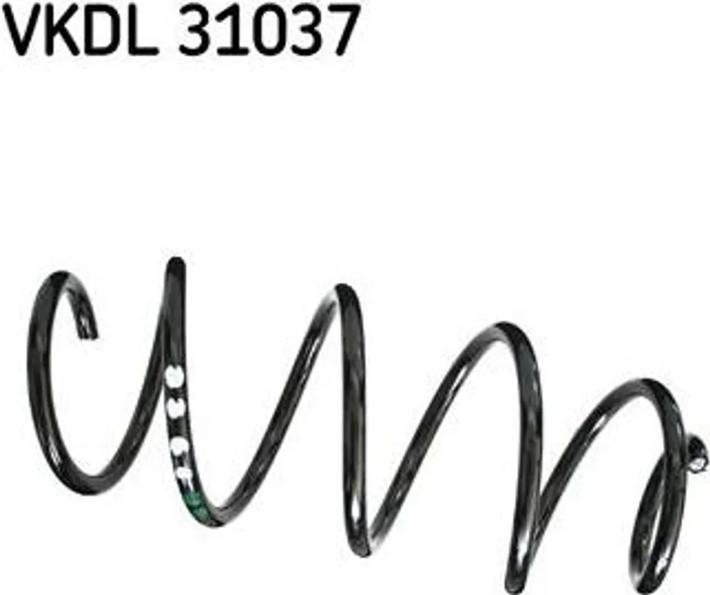 Ressort de suspension pour VW Polo 6R et Skoda Rapid - SKF VKDL 31037