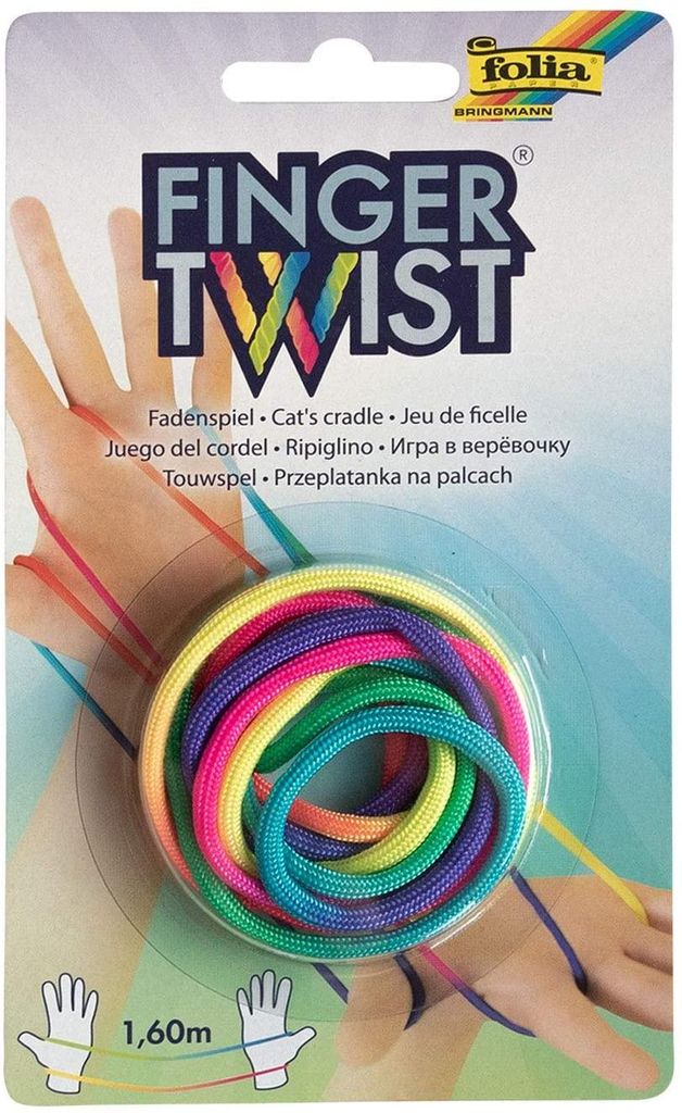 folia 33177 Finger Twist Fadenspiel, in Trendiger Produktbild 