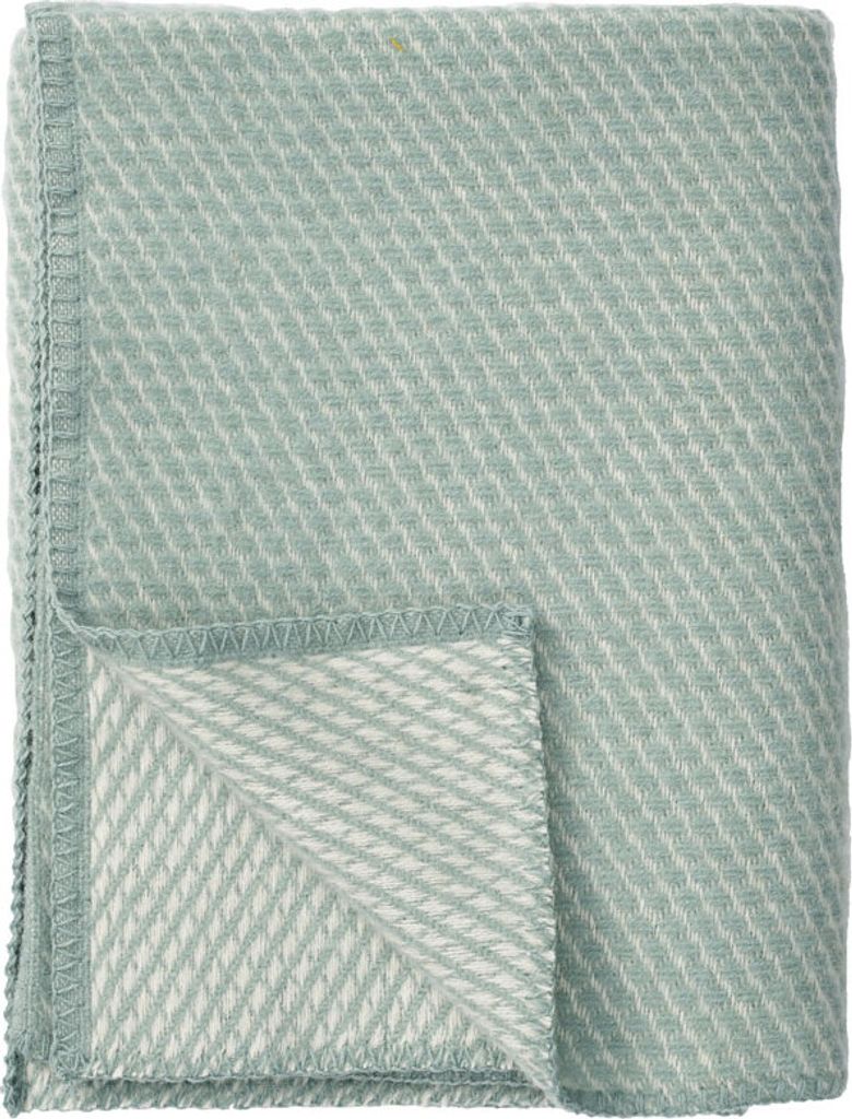 Klippan - Kinderdecke Small Velvet Duck Egg Blue 90 x 130 cm