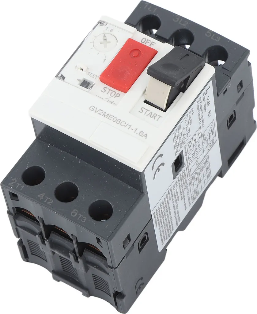 Interruttore Motore 3 Poli AC690V - Salvamotore Magnetotermico Manuale