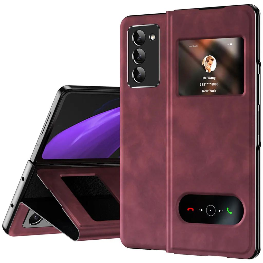 Custodia Flip In Tessuto Oxford E Pelle PU Compatibile Con Doogee Blade