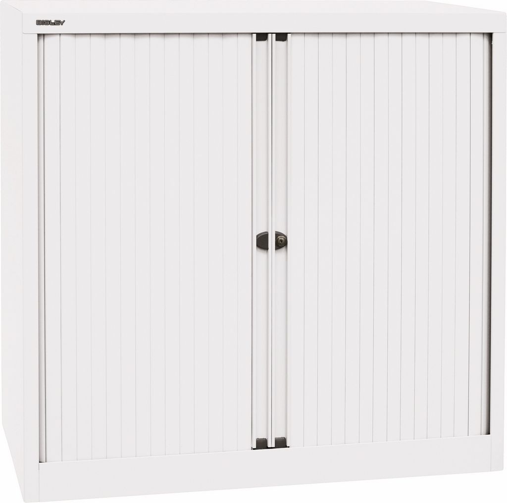 Bisley Rollladenschrank EuroTambour - Farbe: Verkehrsweiß