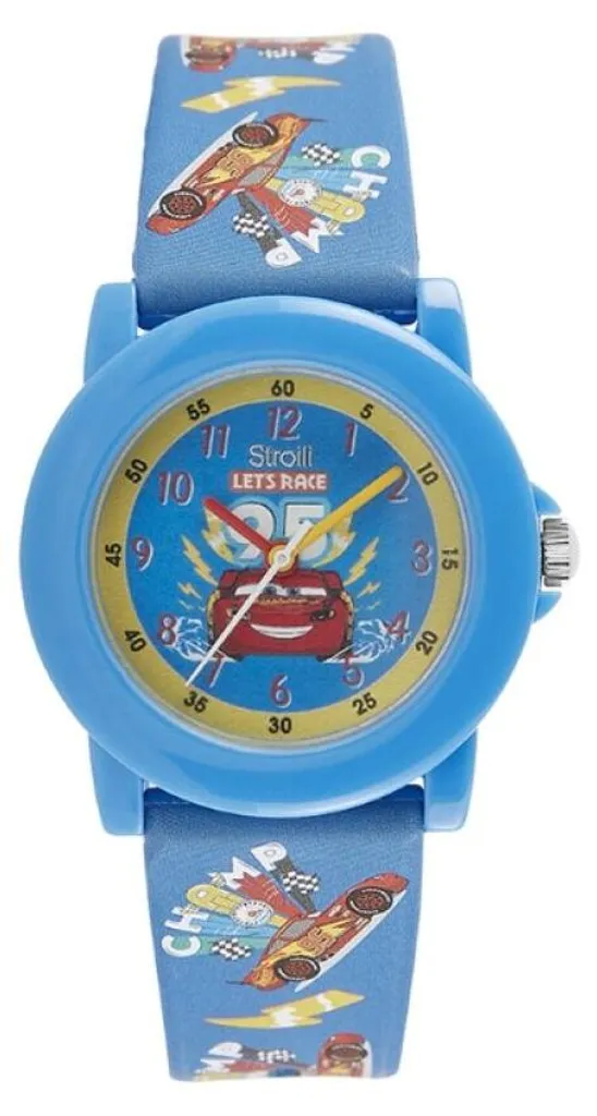 Montre Femme Stroili 1684185 en Cuir Noir et Cadran Minimaliste Chic