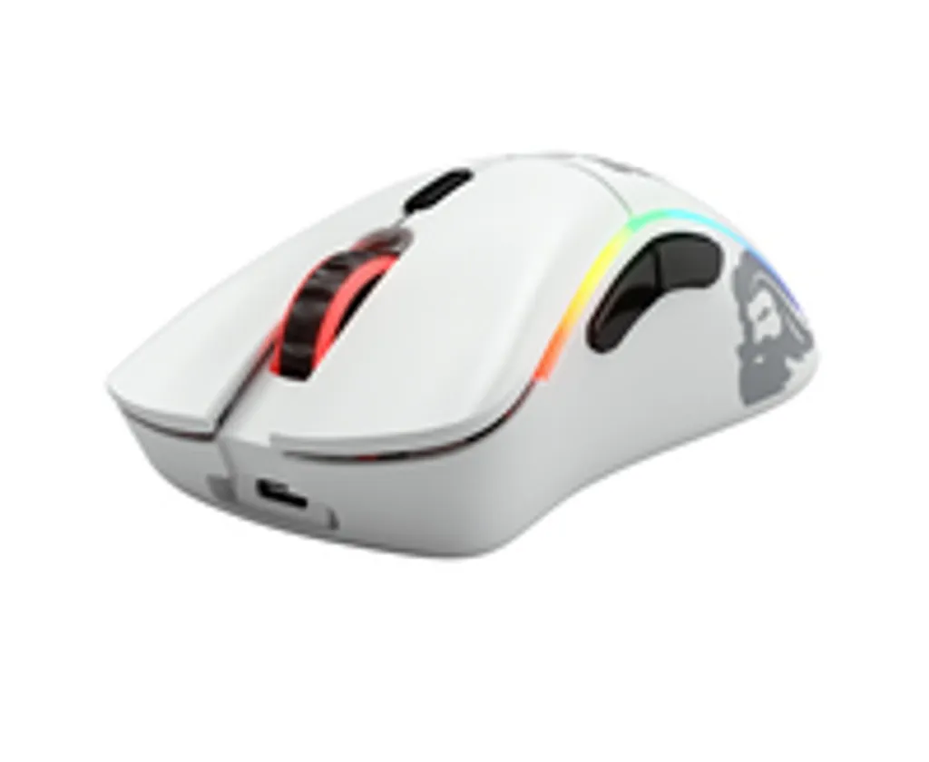 Glorious Model D- Wireless Blanc Mat : Souris USB Ultra-Légère Ergonomique - 2