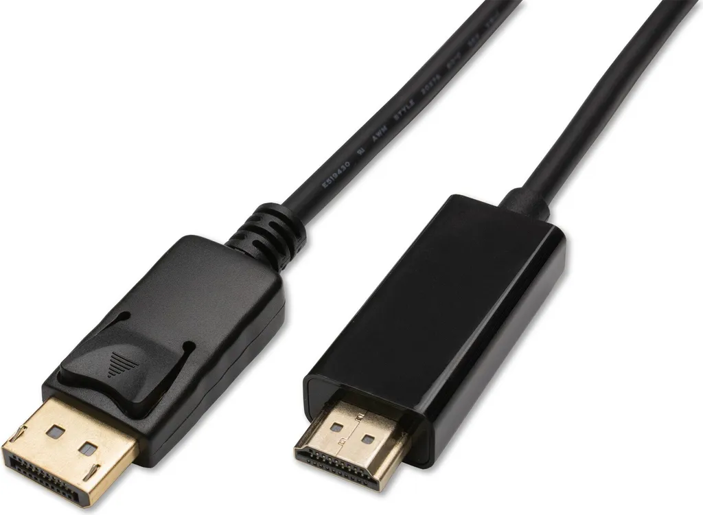 Cavo Displayport-HDMI nero 4K 60Hz 2 m da DP a HDMI ad alta velocità