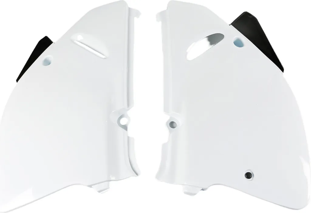 Carénage latéral UFO PLAST blanc OEM pour Suzuki RM 125 250 1993-1995