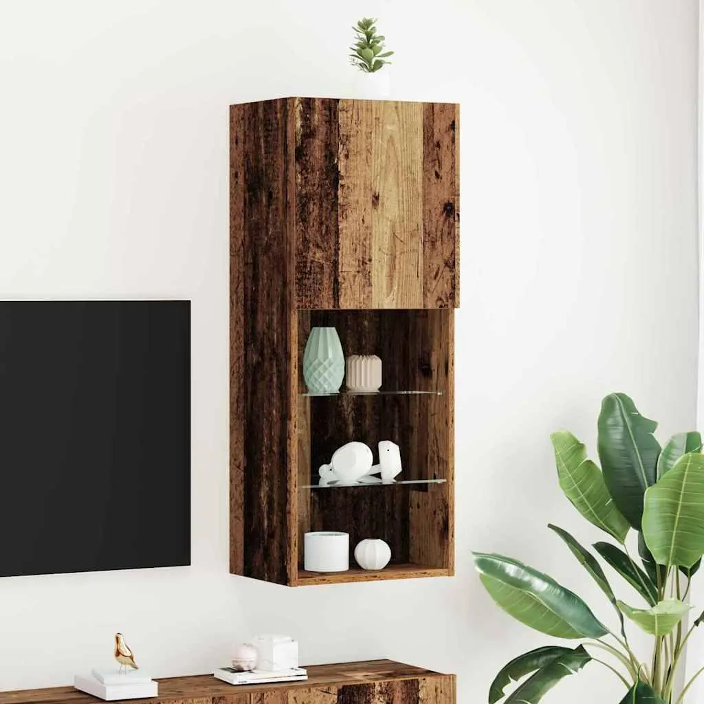 Maison Exclusive - Mobile TV in legno antico 40,5 x 30 x 102 cm Materiale ligneo