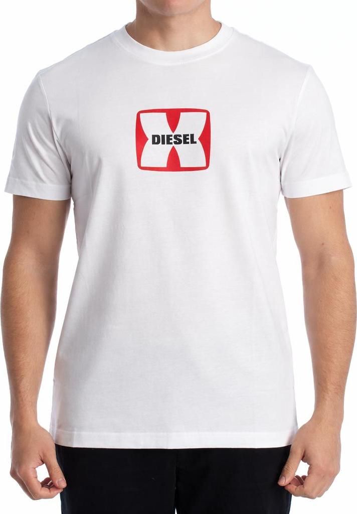 Diesel Slim-Fit-T-Shirt für Herren mit kurzen Ärmeln A03848_RPATI