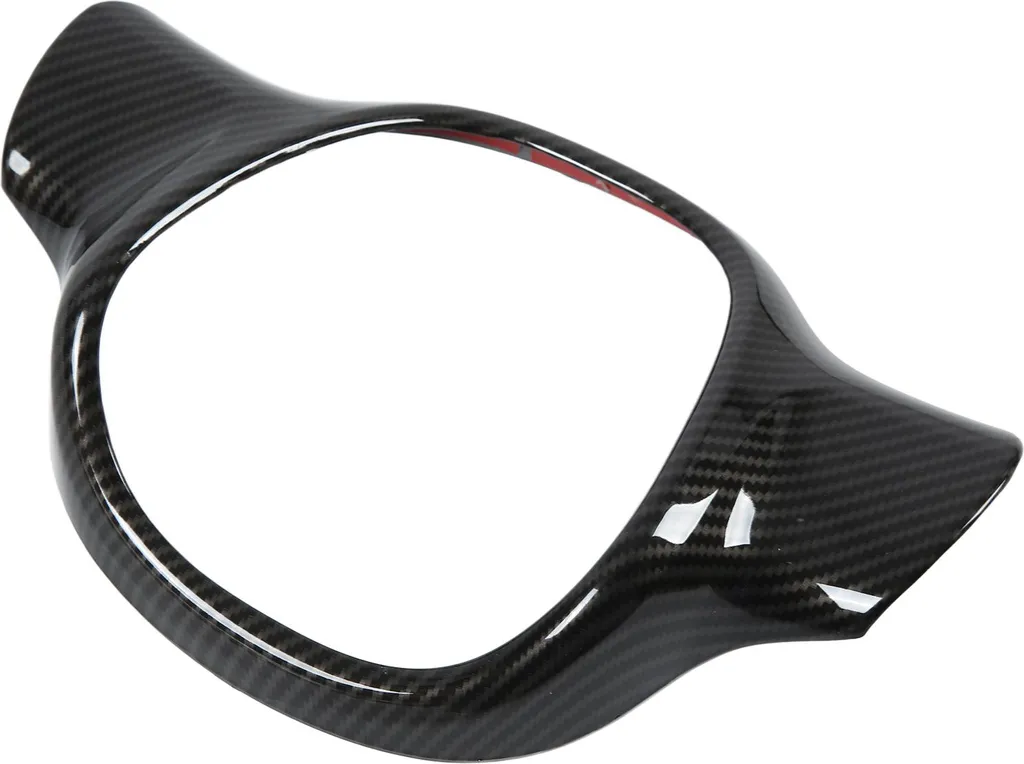 Insert de volant en carbone pour Smart 451, accessoire de décoration - 5