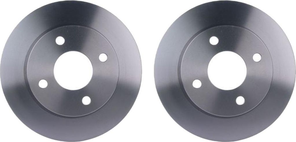 2 Bremsscheiben voll Ø 59 mm 12 mm HELLA passend für NISSAN Produktbild 