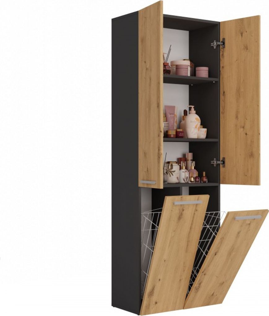 Nel 2K/DD ANTRACITE ARTISAN Sockel für Badezimmer Produktbild 7