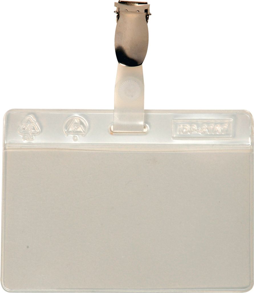 Warmbier Ausweistasche klar, ESD 5221.3.IDP (Clip Visitenkartentasche)