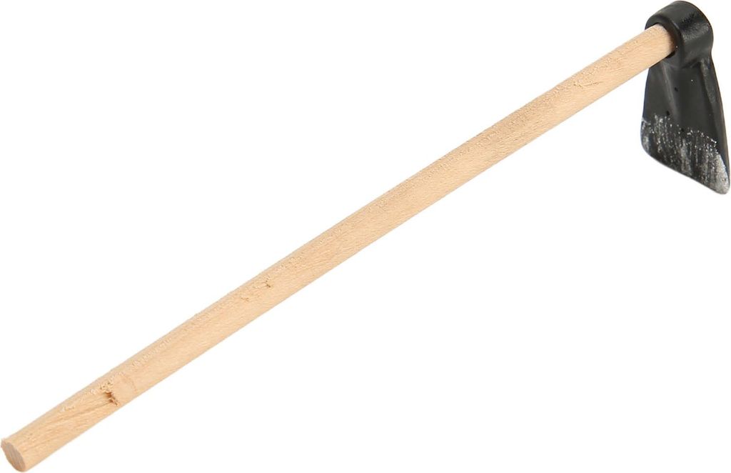 20 Stück Miniaturhacke aus Holz, lebensechtes Gartenwerkzeug, Spielzeug, Mini-Dekoration für 1/12 1/6 Puppenhaus