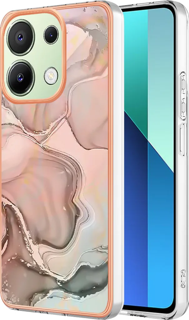 Custodia Xiaomi Redmi Note 13 4G Beige Silicone TPU Antiurto Professionale