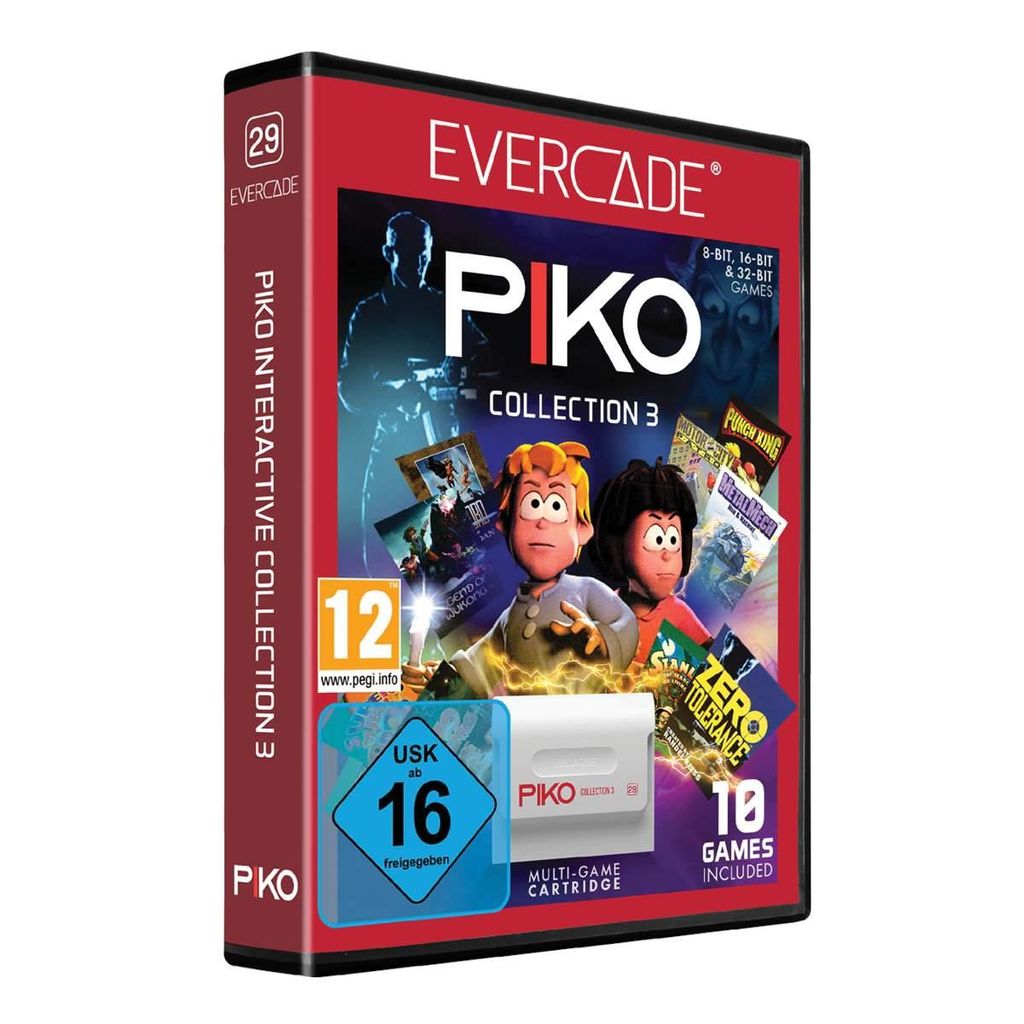 Blaze Evercade Piko Collection 3, Evercade Produktbild 