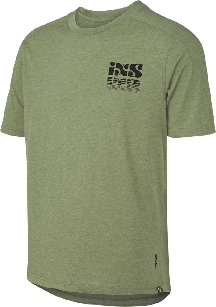 IXS Sports Division iXS Flow Mirror Tech Tee S olive - funktionelles Bike-Shi...