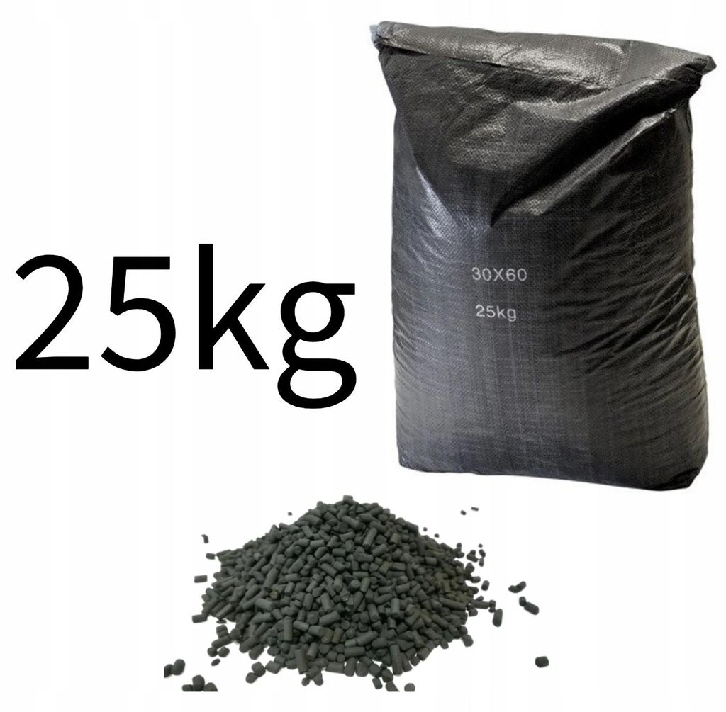 25 kg di carbone attivo altamente poroso per la rimozione Immagine del prodotto 