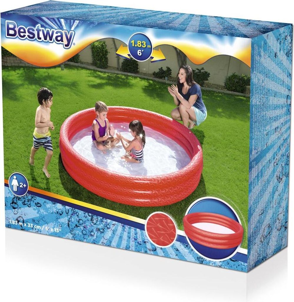 Bestway® Planschbecken Classic 480,0 l farbsortiert 183,0 x Produktbild 17