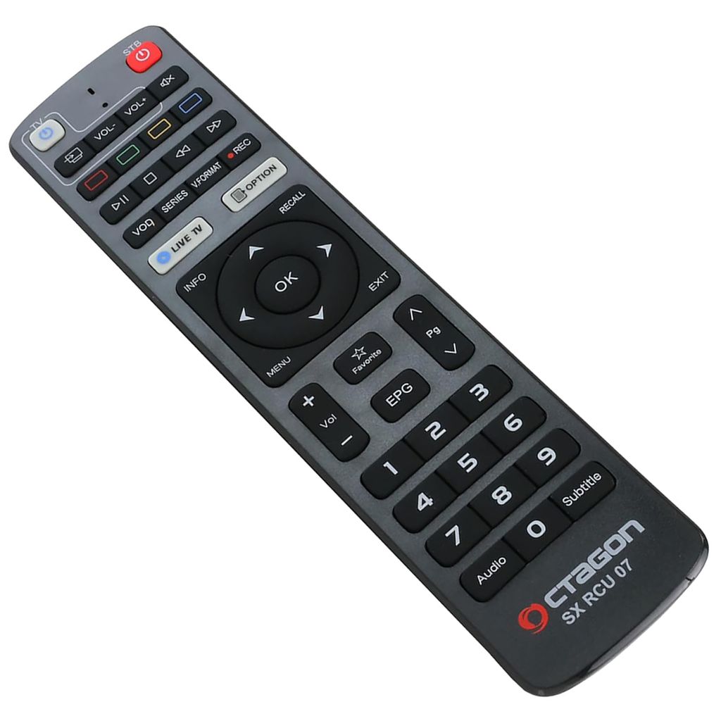 Octagon SX RCU 07 Original Fernbedienung für (SX888-, Produktbild 