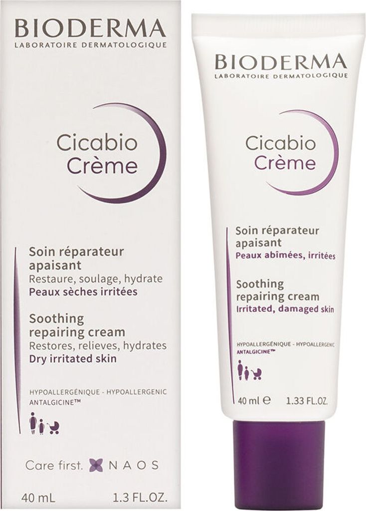 Bioderma Cicabio, Kremowy, Unisex, Nawilżający, Leczenie, Zdjęcie produktu 