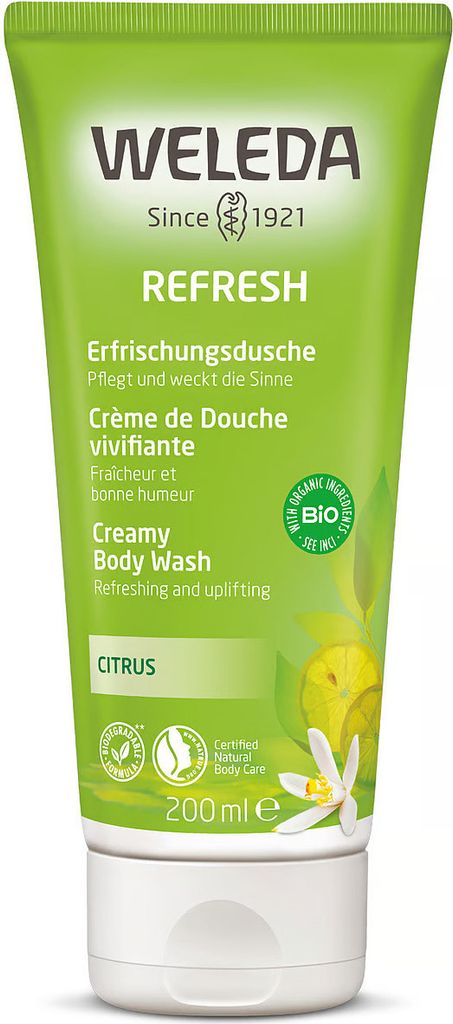 Weleda Citrus Creamy Body Wash 200ml Produktbild 