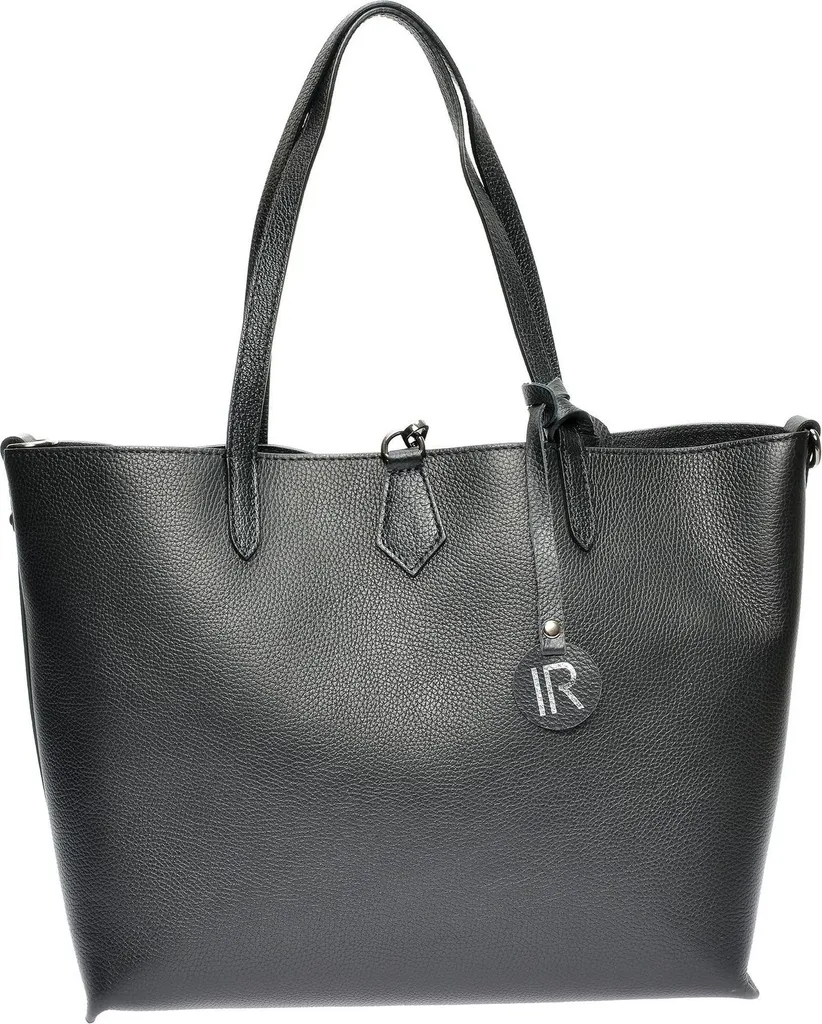 Sac fourre-tout cuir noir robuste pour organiser vos objets personnels
