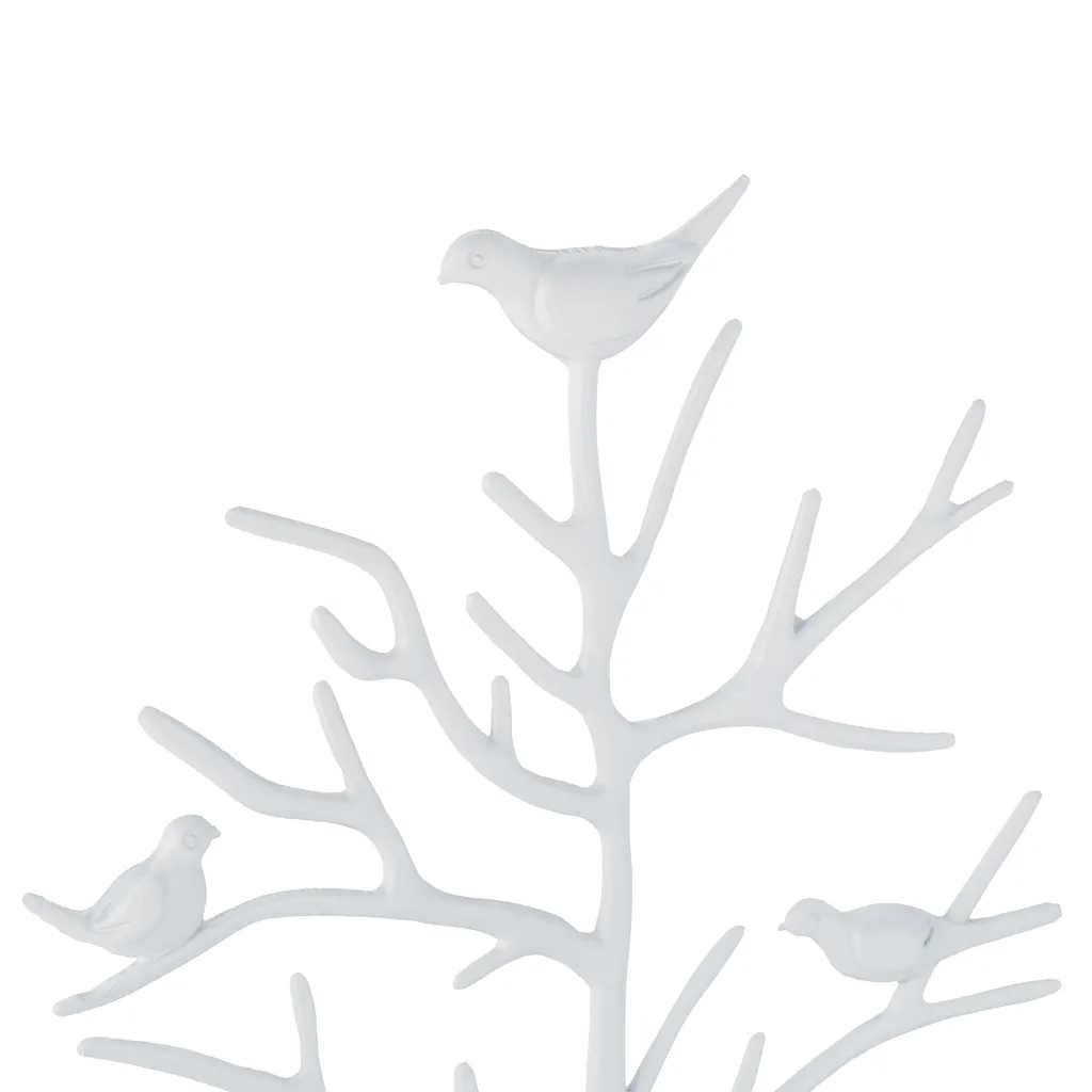 Portagioie A Forma Di Albero Con Uccellini | Organizer Da Parete Per Collane E Orecchini | Decorazione Casa