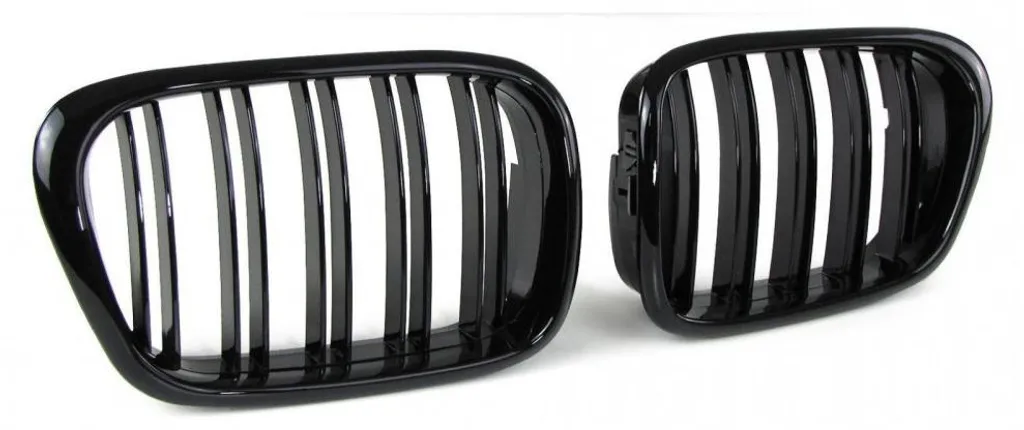 Rénovation Face Avant BMW E39 : Double Calandre Noire 1995-2003 Brillante