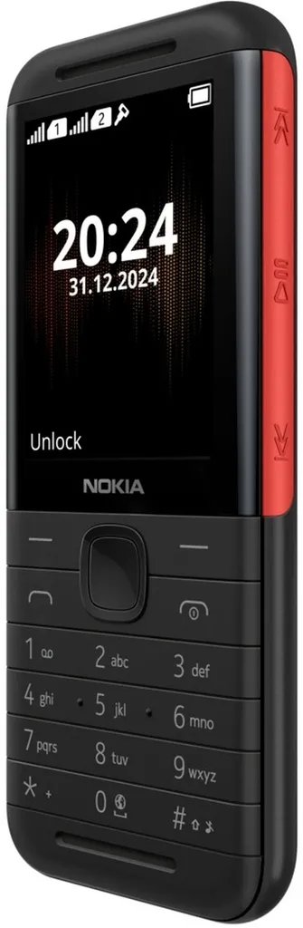 Nokia 5310 2024 Nero Rosso: Feature Phone con USB-C e Display IPS