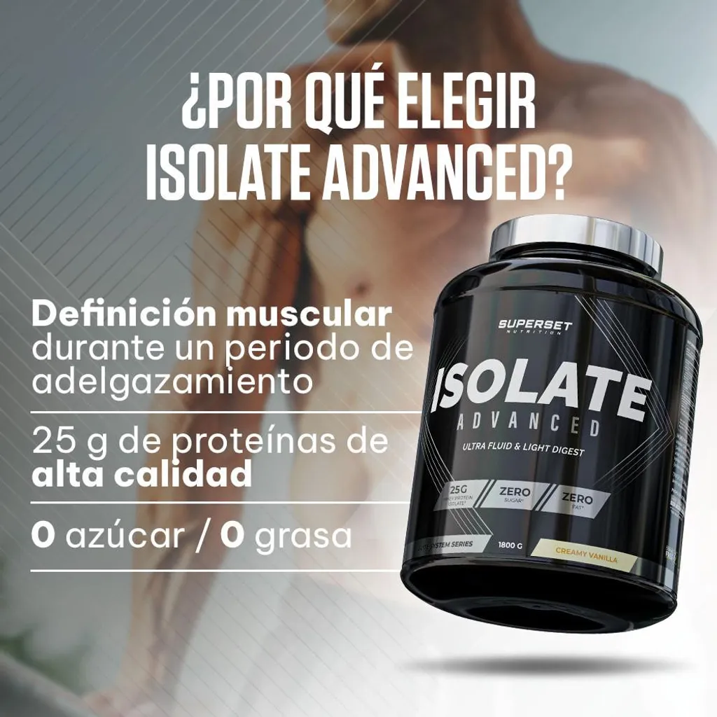 Whey Isolate Superset Nutrition Zero Isolate Advanced 1,8kg Fraise - 2