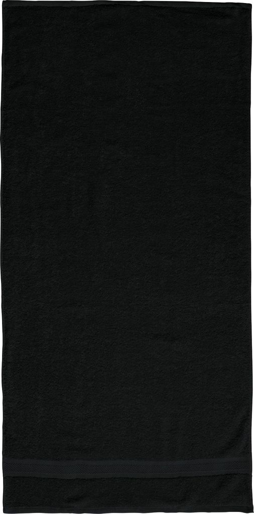 REDBEST Duschtuch Chicago" schwarz 70x140 cm"