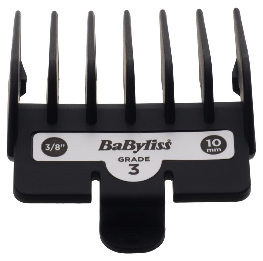 BaByliss pettine 3 AC314 10mm 3/8 rasoio Men Super-X Metal Immagine del prodotto 