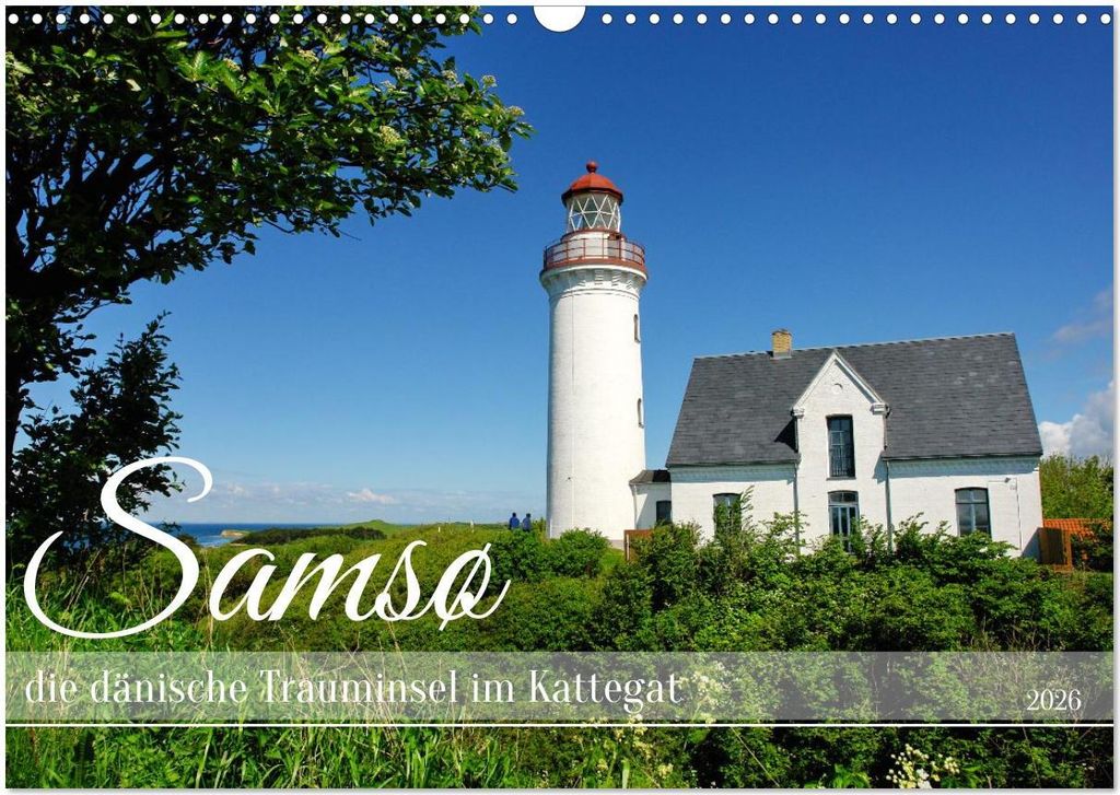 Samsö die dänische Trauminsel im Kattegat (Wandkalender 2026 DIN A3 quer), CALVENDO Monatskalender