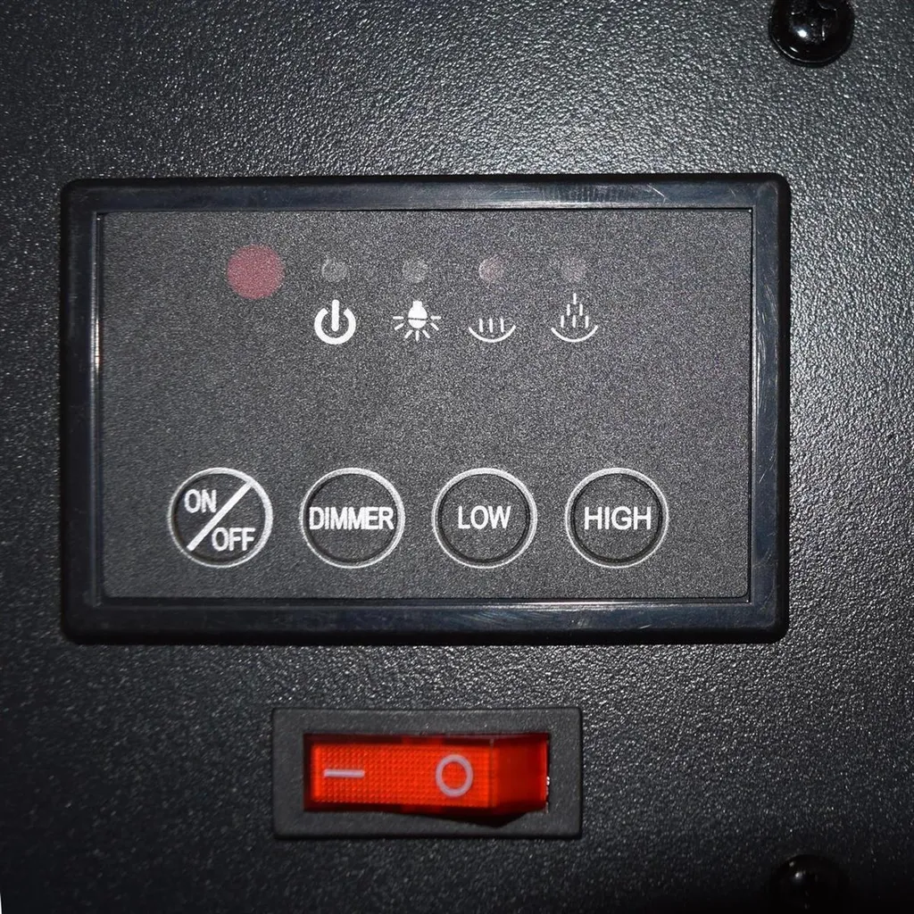 Cheminée électrique murale Meruda | Poêle suspendu design chauffage - 11