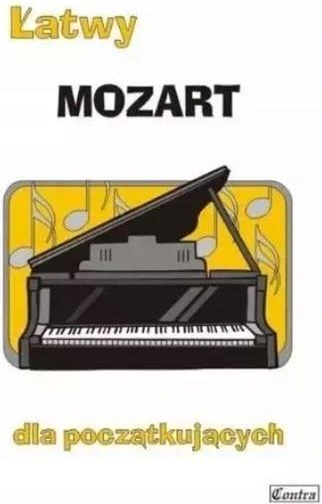 Łatwe utwory Mozarta dla początkujących pianistów