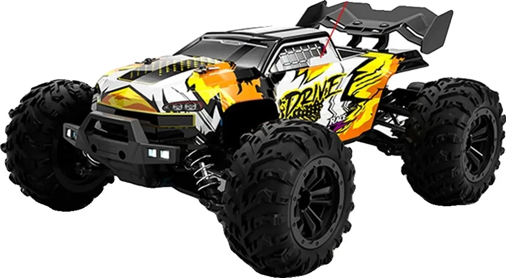 Voiture télécommandée 70 km/h Puissante avec Moteur Brushless 1/16