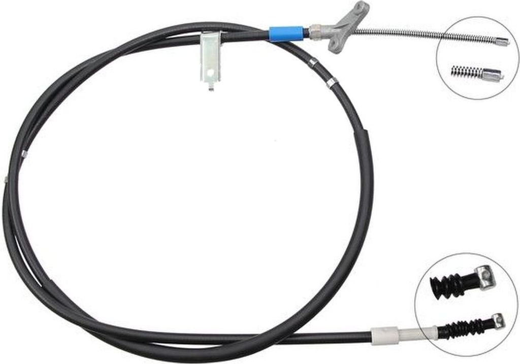 A.B.S. Handbremsseil Seilzug Feststellbremse für TOYOTA Avensis Verso (M2) Hinten Links K19417