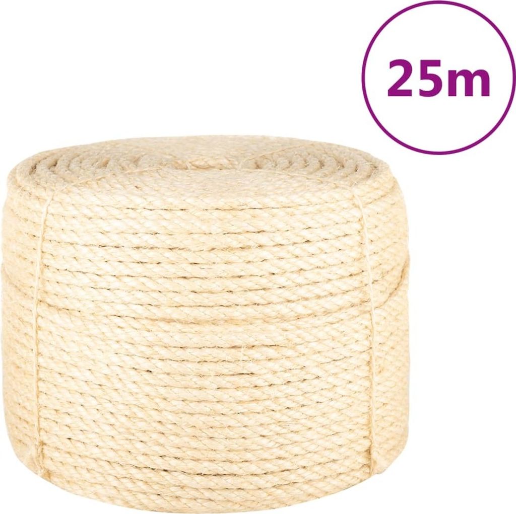 Seil 100% Sisal 10 mm 25 m