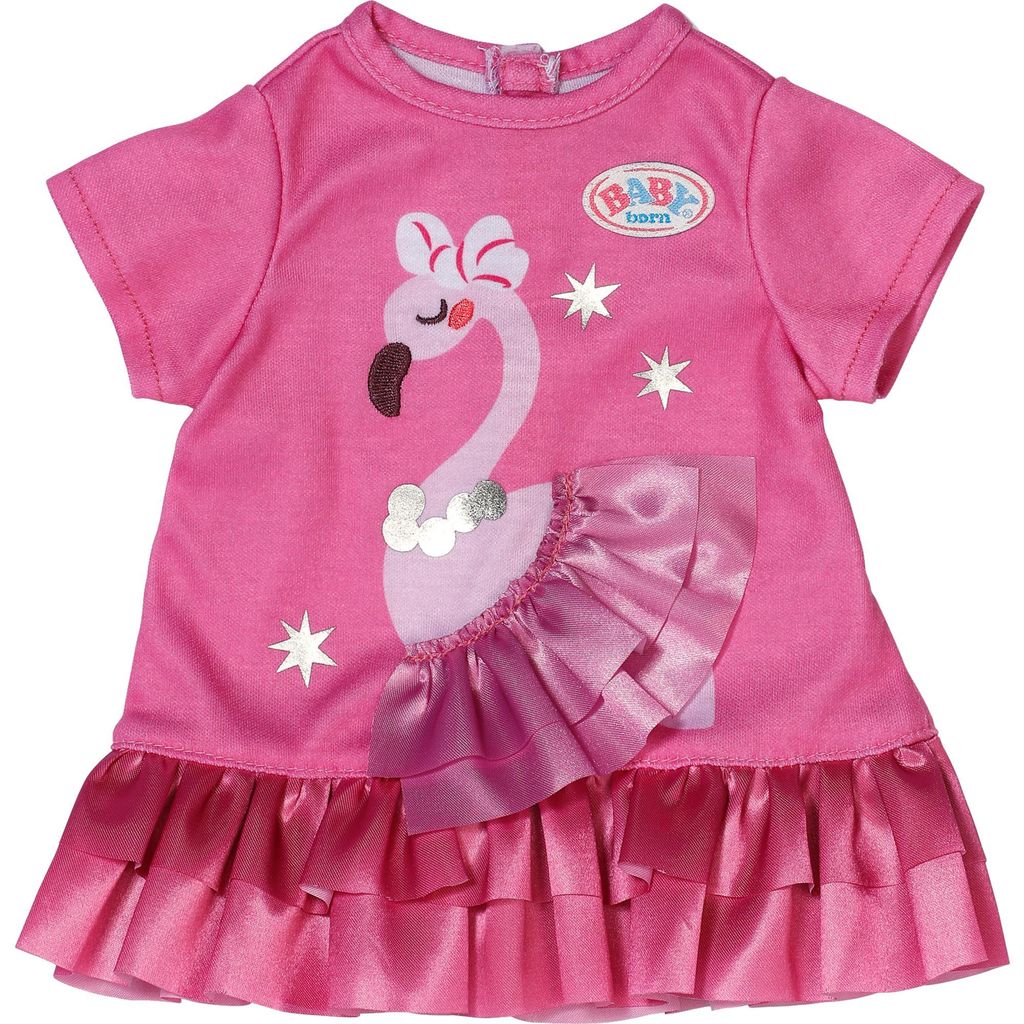 BABY born Dress Flamingo 43cm, Šaty pre bábiku, 3 rok / Obrázok produktu 