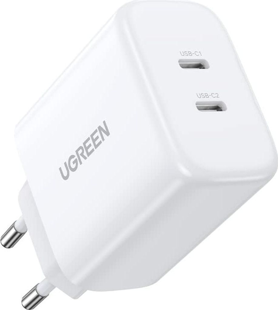 UGREEN USB C Ladegerät 40W 2-Port USB-C Netzteil PD 3.0 Produktbild 