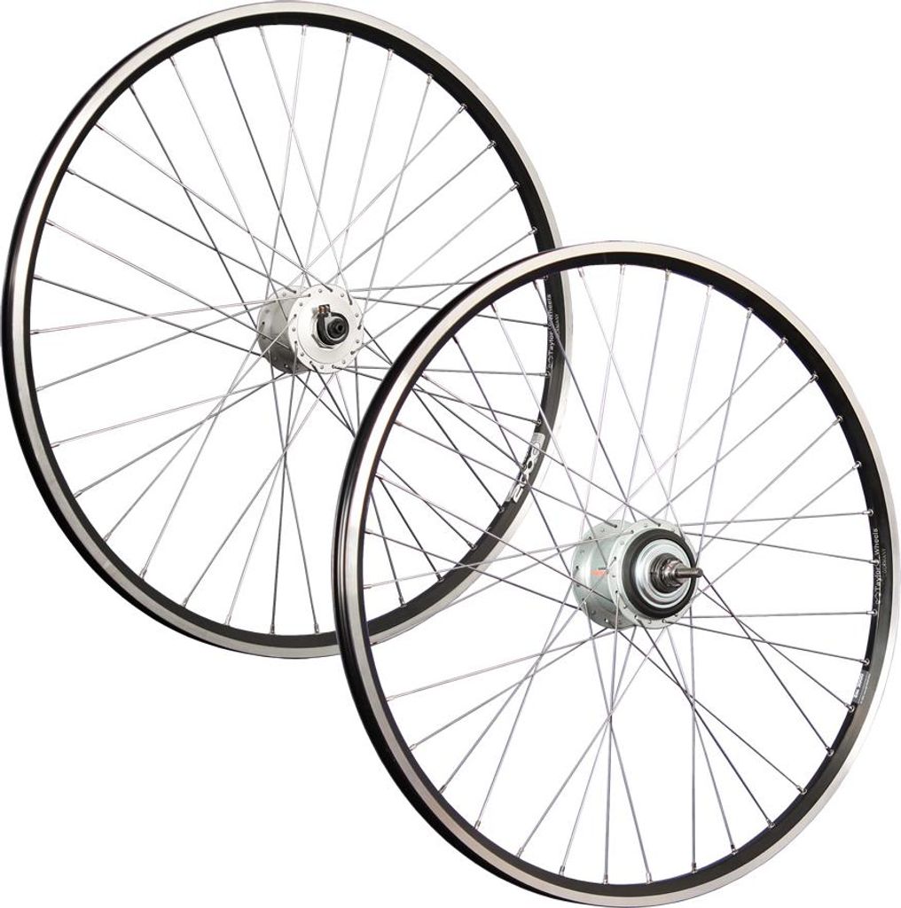 28 Zoll Laufradsatz Set geöst Shimano C3000 Naben Dynamo Produktbild 