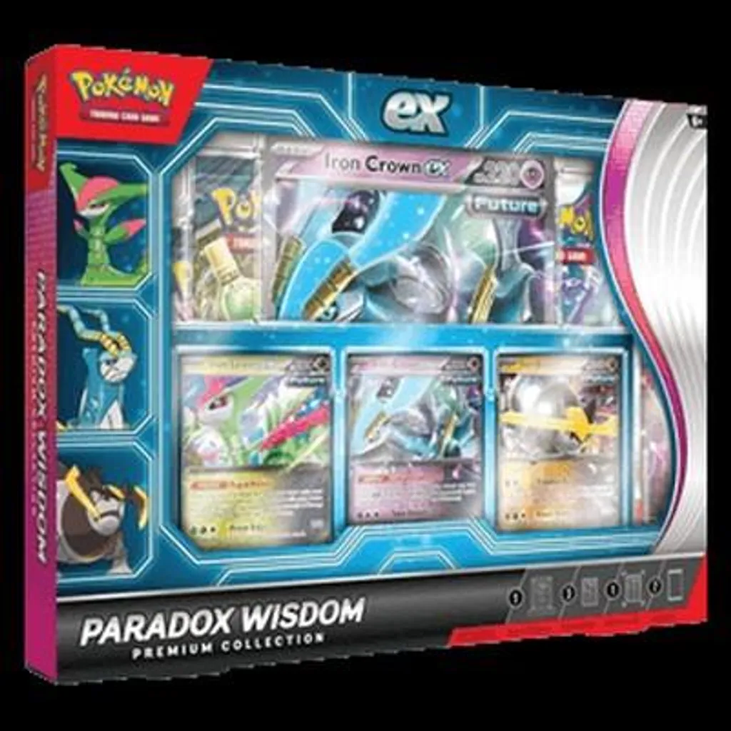 Coffret Pokemon Paradox Wisdom Premium Collection cartes de collection