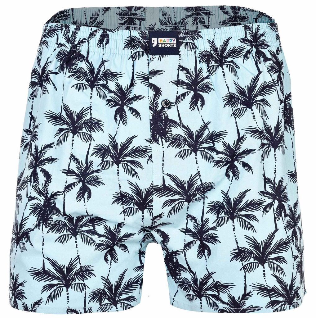 Happy Shorts Herren Boxer Sommer Style palms - Größe XL Produktbild 