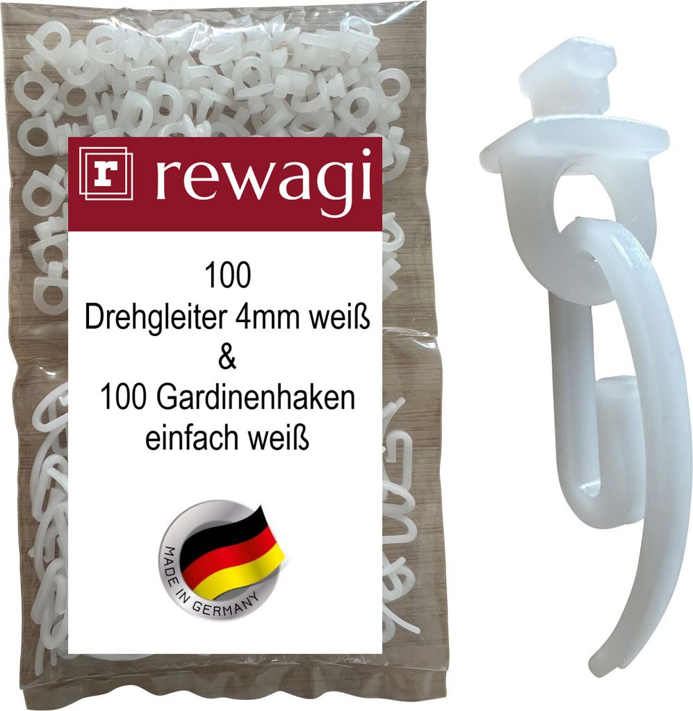 rewagi 100 Drehgleiter  Laufnut 3,8 - 4,2 mm & 100 Produktbild 