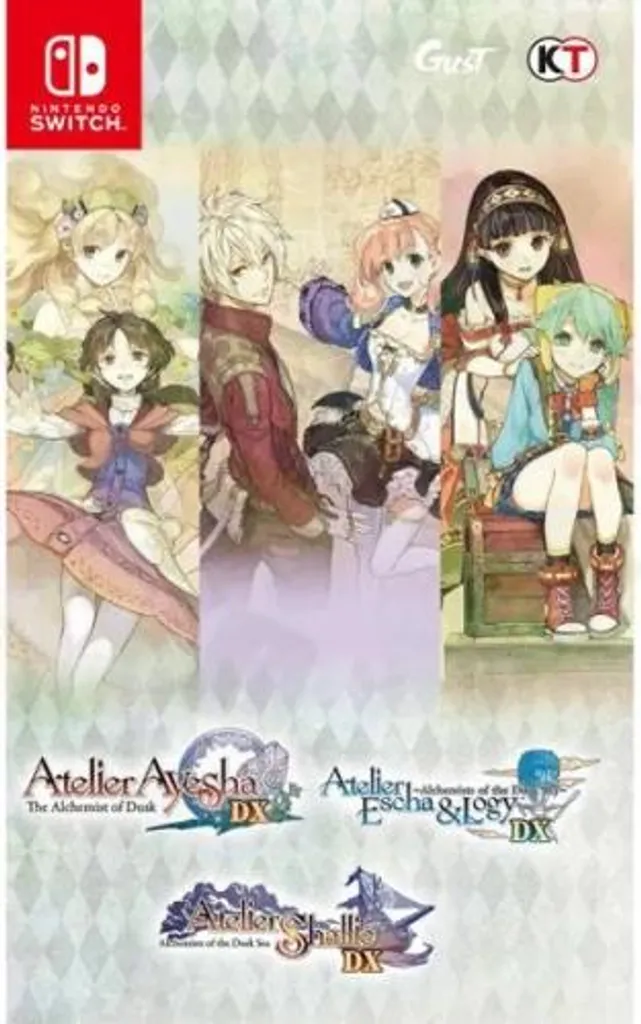 Atelier Dusk Trilogy Deluxe Pack Switch idéal pour jouer en mode nomade