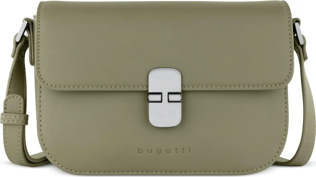 Bugatti Nela Shoulderbag: Borsa Tracolla Pistacchio Trend 2026