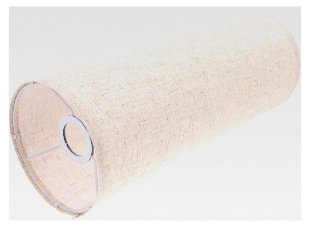 Moderner zylindrischer Lampenschirm für Stehlampen – dekorativer Drum Lampenschirm für Schlafzimmer und Wohnzimmer – einfache Installation un...