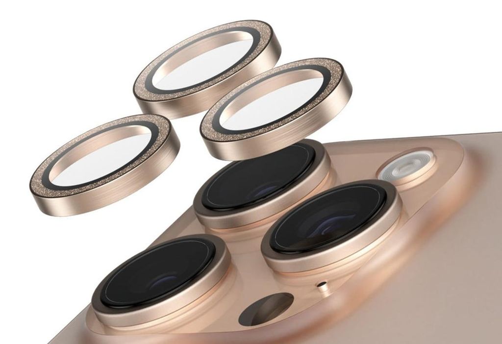 PanzerGlass SAFE. by ® Camera Lens Protector Glitter Gold Obrázok produktu 